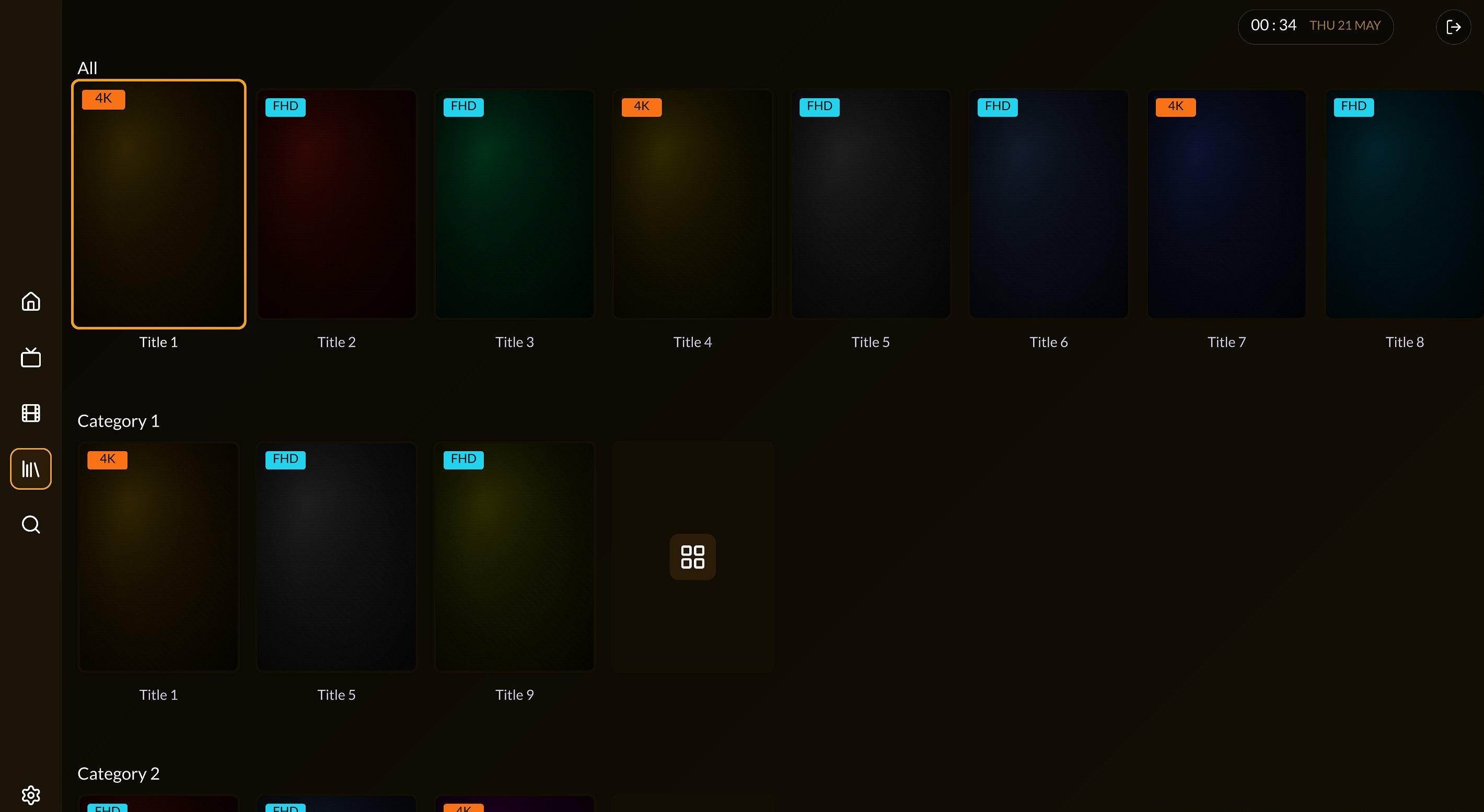 Series browse
